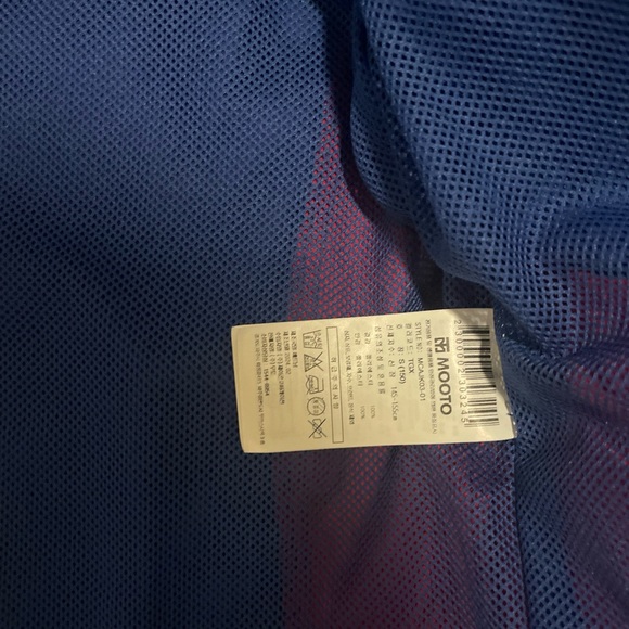 MOOTO windbreaker jacket size small (150) New with Korea flag patch - Picture 5 of 5